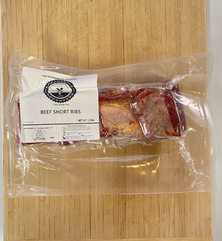 Beef - Short Ribs, 100% Grass-fed & Finished