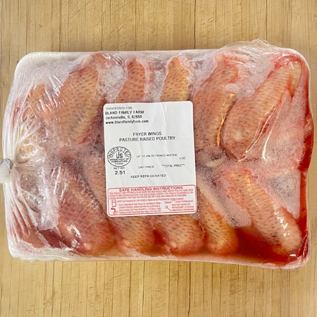 Chicken - Wings, Pasture-Raised & Non-GMO (Case of 16 Packs)