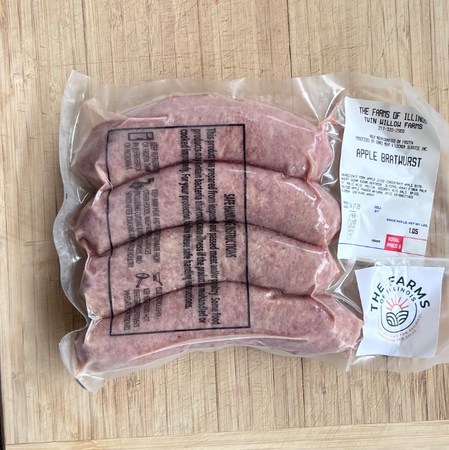 Pork - Apple Brats, Pasture-Raised